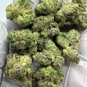 Martian Candy Exotic THCa Flower buds with a sweet and fruity flavor profile