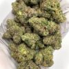 Pink Gummy Exotic THCa Flower with vibrant buds and sweet, fruity aroma